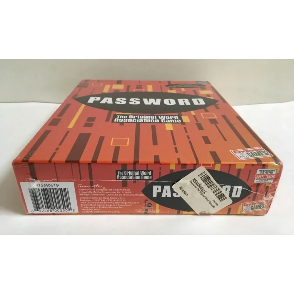 New - Endless Games Password - The Original Word Association Game - Ages 10+
